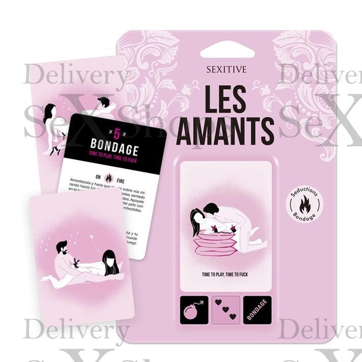 Les Amants. Juego de cartas + dado   Les Amants. Juego de cartas + dado